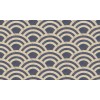 Moooi Wallcovering Tokyo Blue - Lucky O's MO3043 Birch & Blue